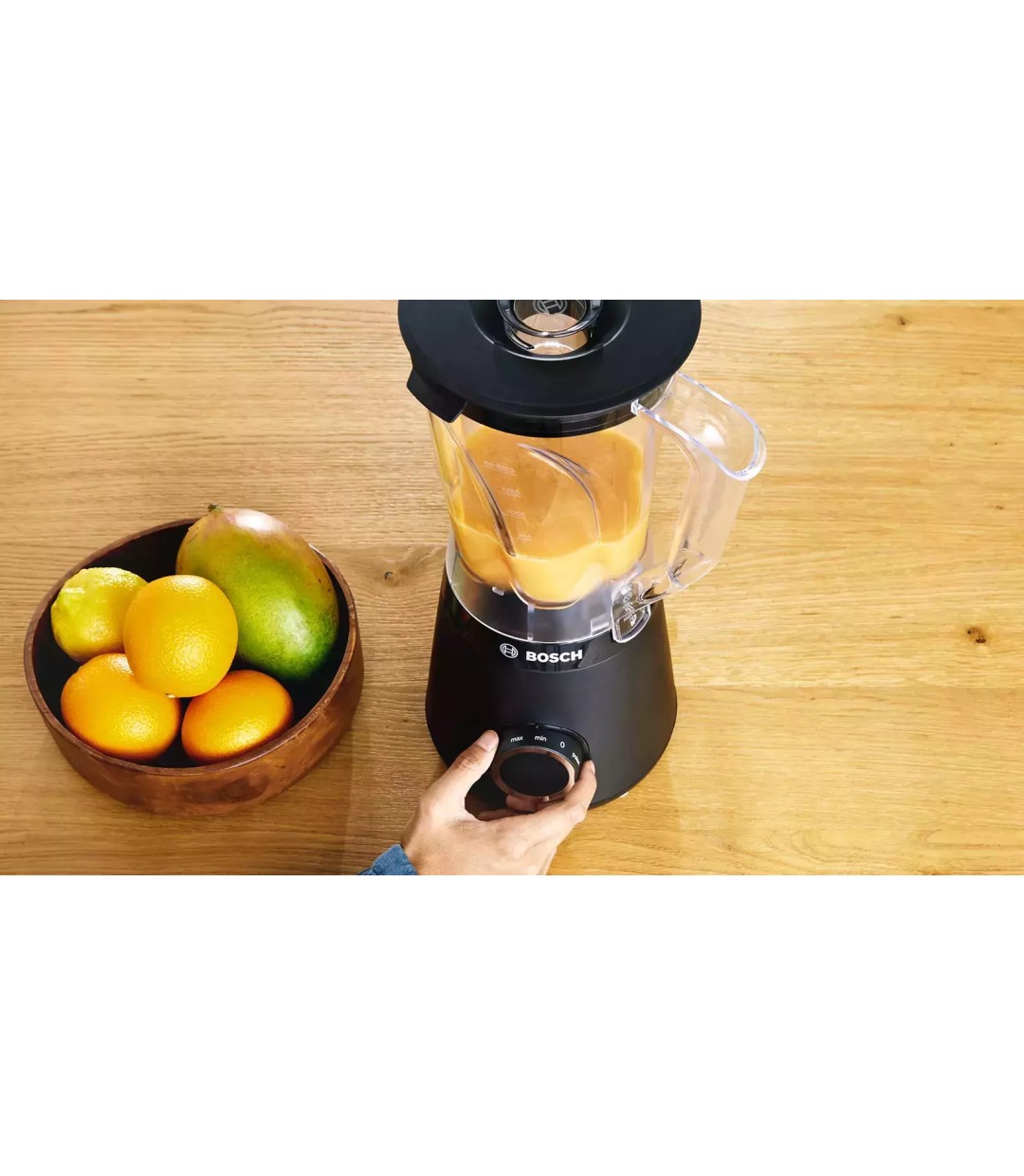 Bosch VitaPower MMB 6141 Μπλέντερ 1.5lt 1200W Μαύρο