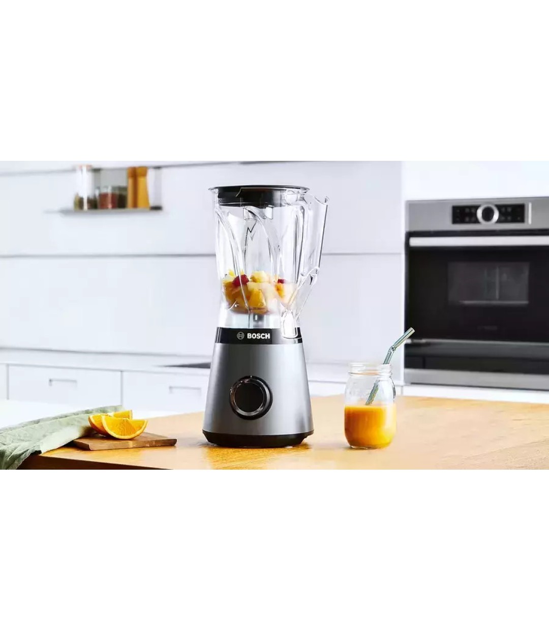 Bosch MMB 6141 S Μπλέντερ για Smoothies 1.5lt 1200W Γκρι