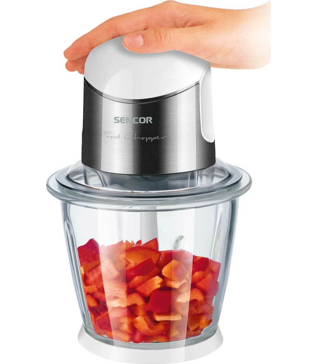 Sencor Πολυκόπτης SCB 6150 SS EUE 3 800W με Δοχείο 1.5lt