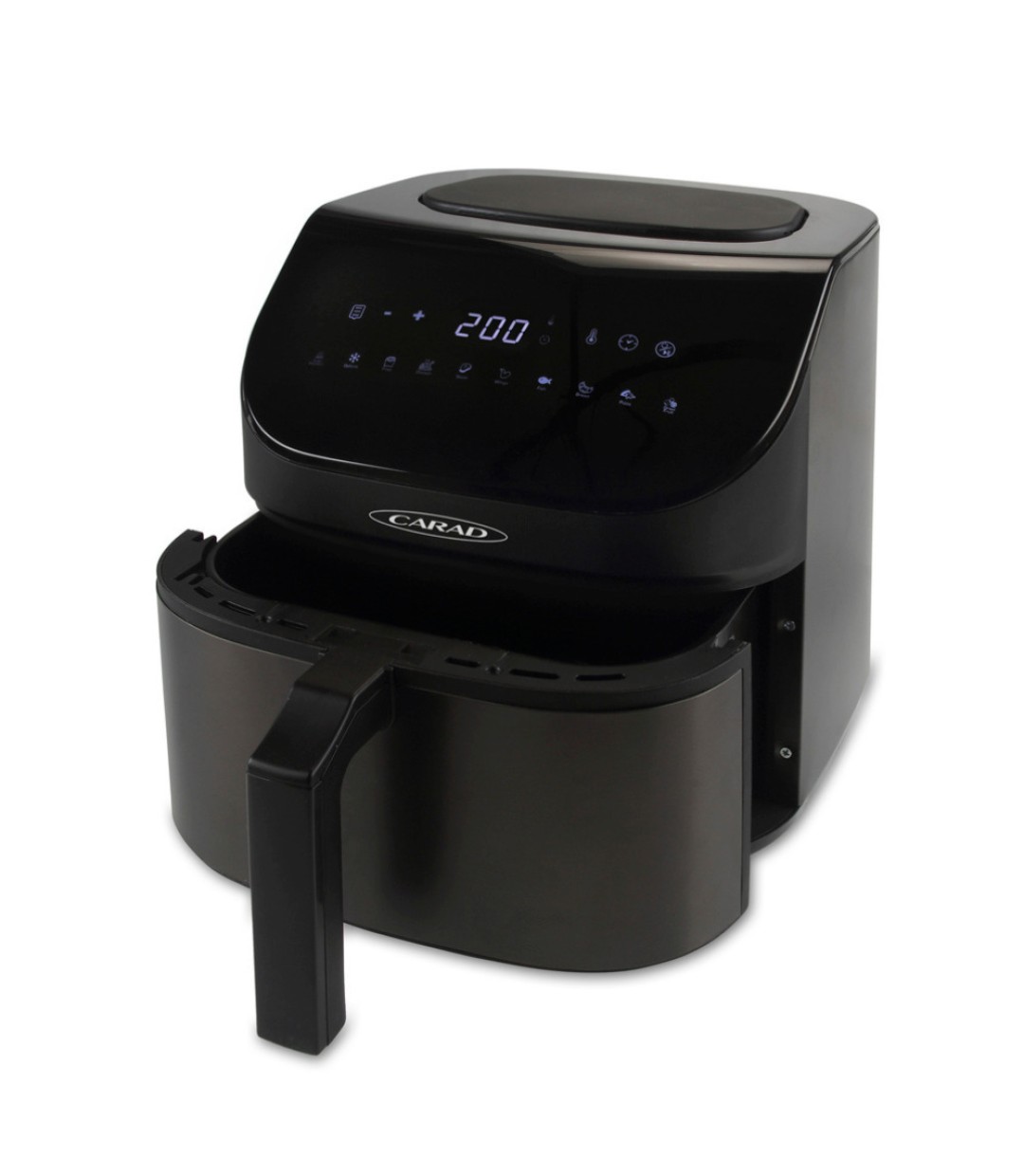 Carad XL75 Φριτέζα Αέρος με Αποσπώμενο Κάδο 7.5lt Μαύρη