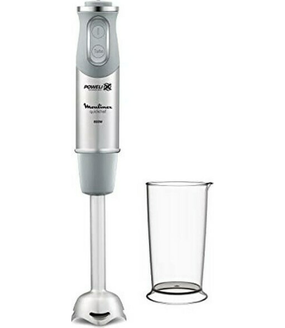 Moulinex DD 650D Ραβδομπλέντερ με Ανοξείδωτη Ράβδο 800W Γκρι