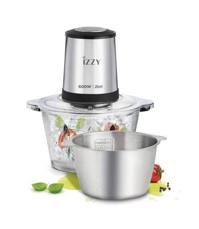 Izzy IZ-6904 Πολυκόπτης Multi 600W με Δοχείο 1.8lt 