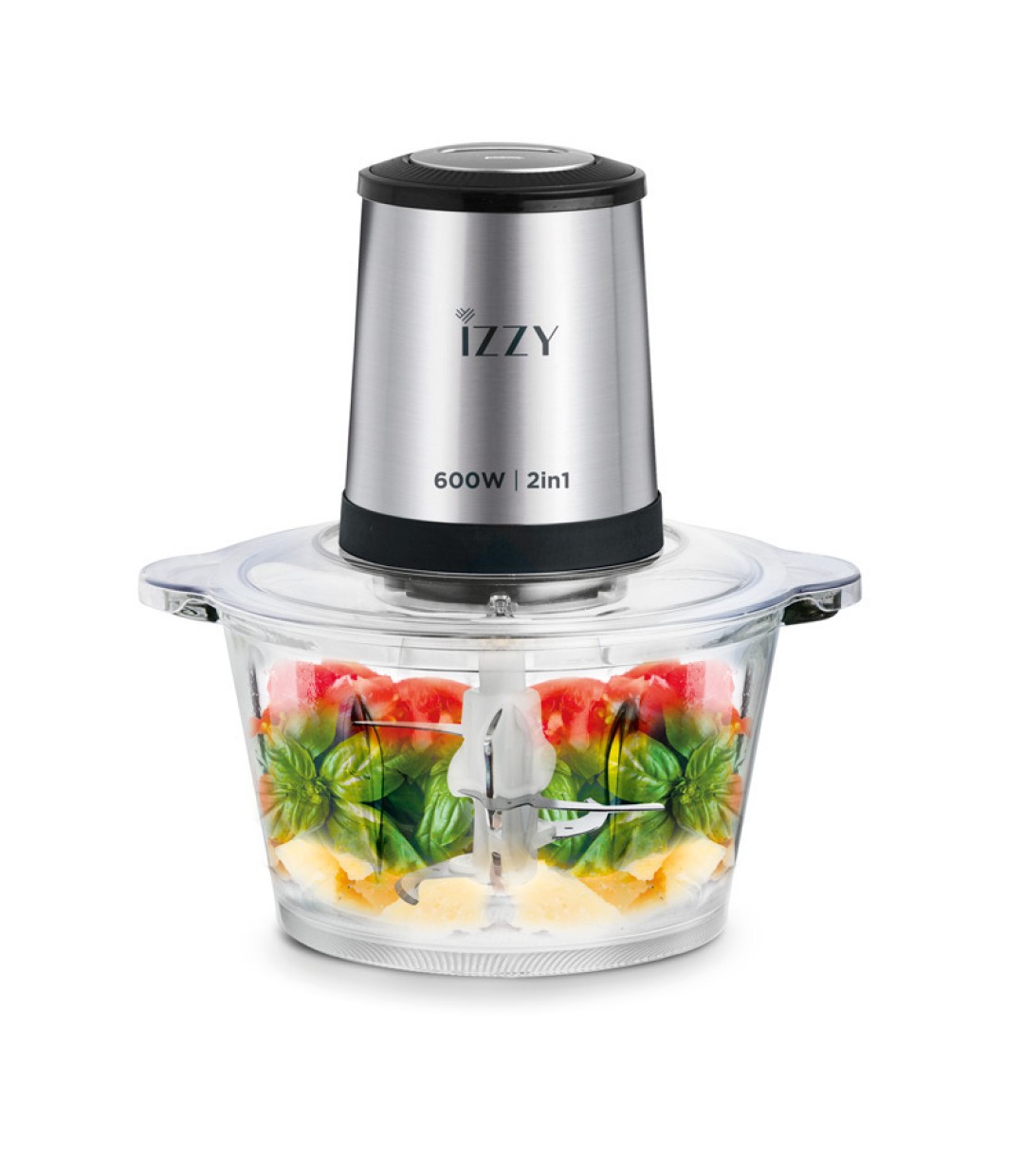 Izzy IZ-6904 Πολυκόπτης Multi 600W με Δοχείο 1.8lt 