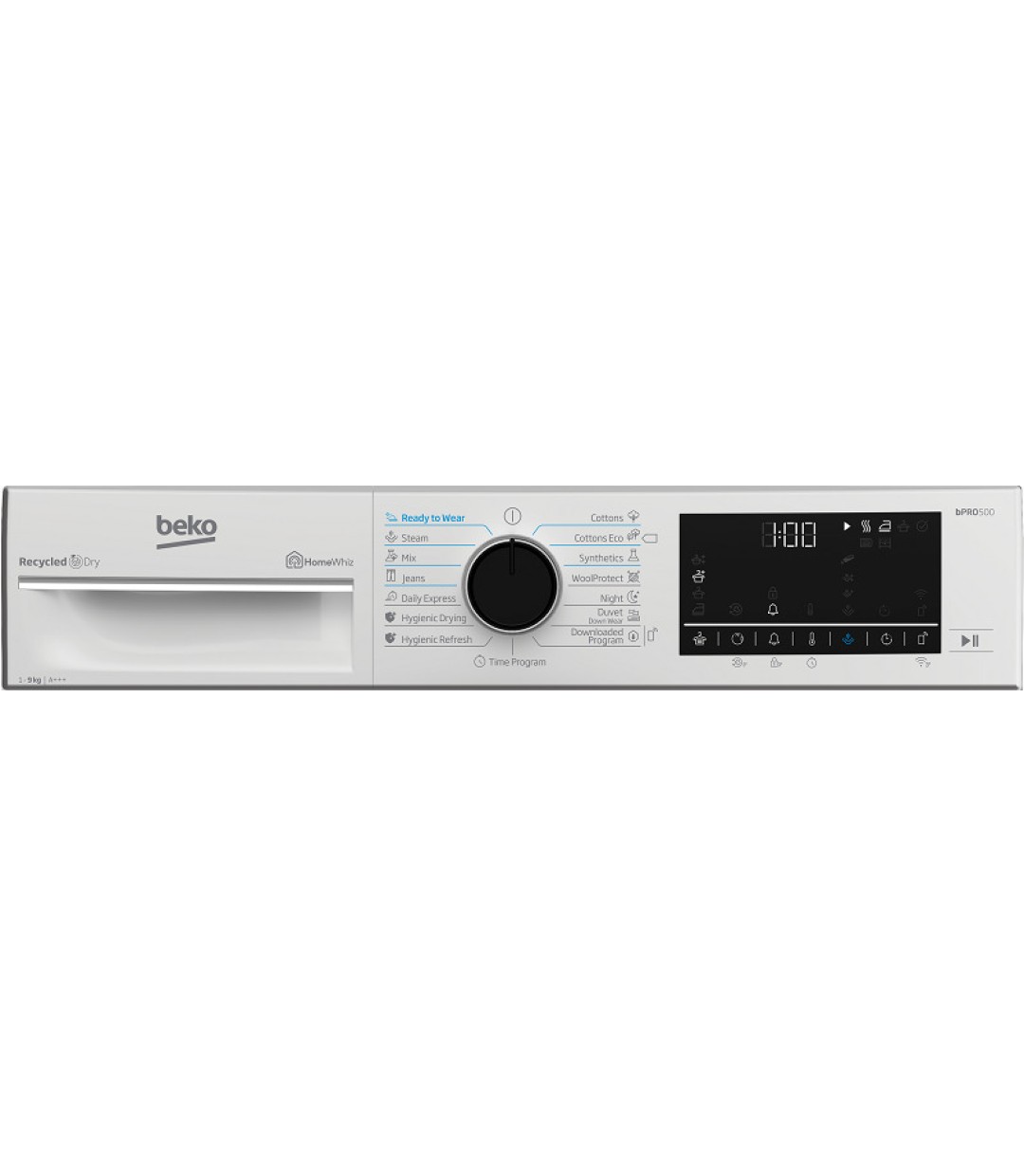 Beko B5T69243 Στεγνωτήριο 9kg A+++ με Αντλία Θερμότητας Beko B5T69243 Στεγνωτήριο 9kg A+++ με Αντλία Θερμότητας