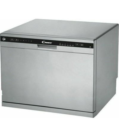 Candy CDCP 6S Πλυντήριο Πιάτων ΠάγκουΠ55xY43.8εκ. Γκρι