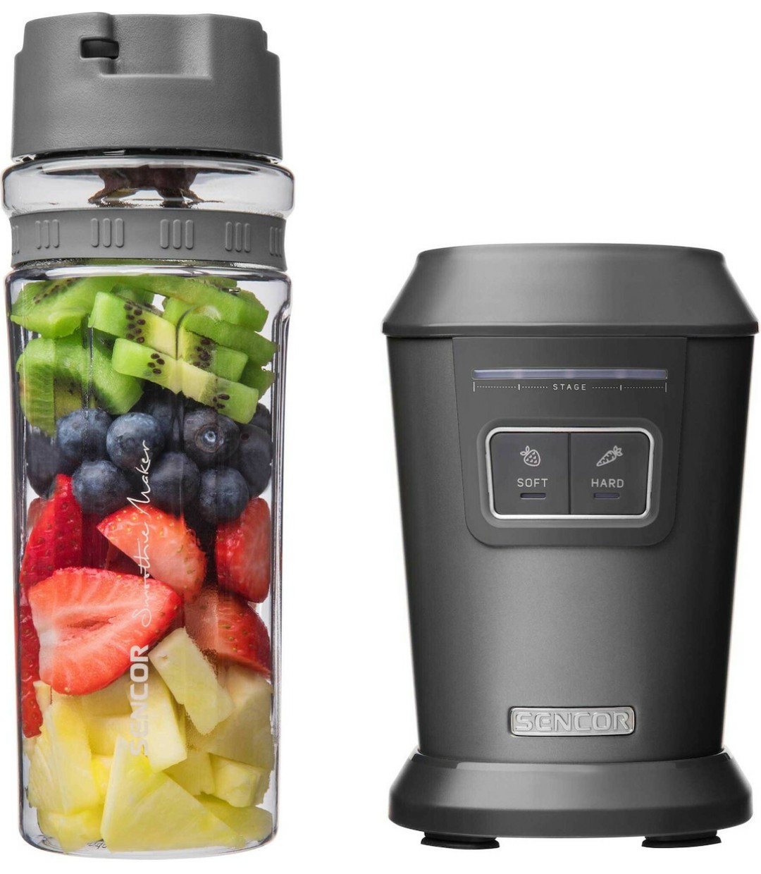 Sencor SBL 7178 BK Μπλέντερ για Smoothies 0.6lt 800W Μαύρο