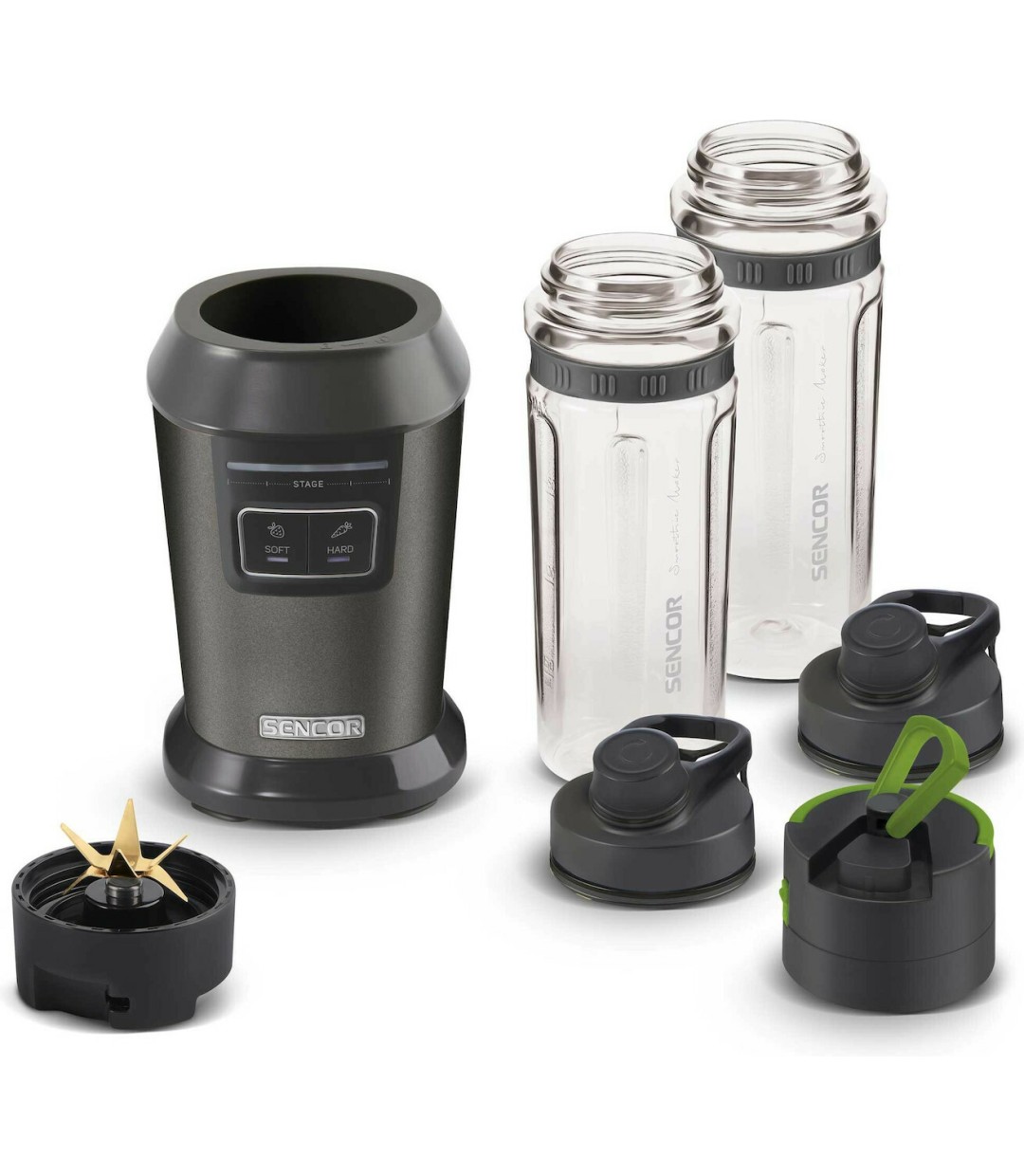 Sencor SBL 7178 BK Μπλέντερ για Smoothies 0.6lt 800W Μαύρο