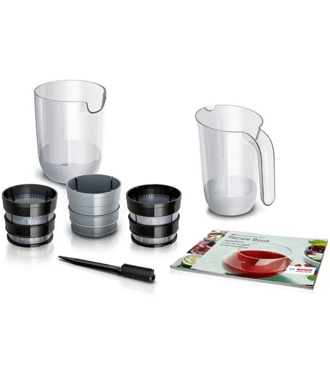 Bosch MESM 731 Αποχυμωτής Αργής Σύνθλιψης 150W Inox Μαύρος