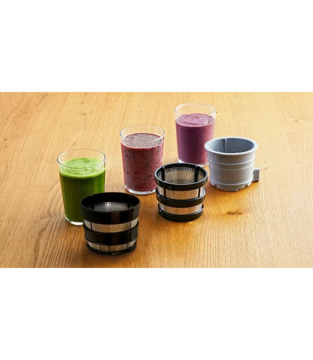 Bosch MESM 731 Αποχυμωτής Αργής Σύνθλιψης 150W Inox Μαύρος