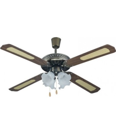 Primo PRCF-80279 Ανεμιστήρας Οροφής 130cm με Φως Καφέ