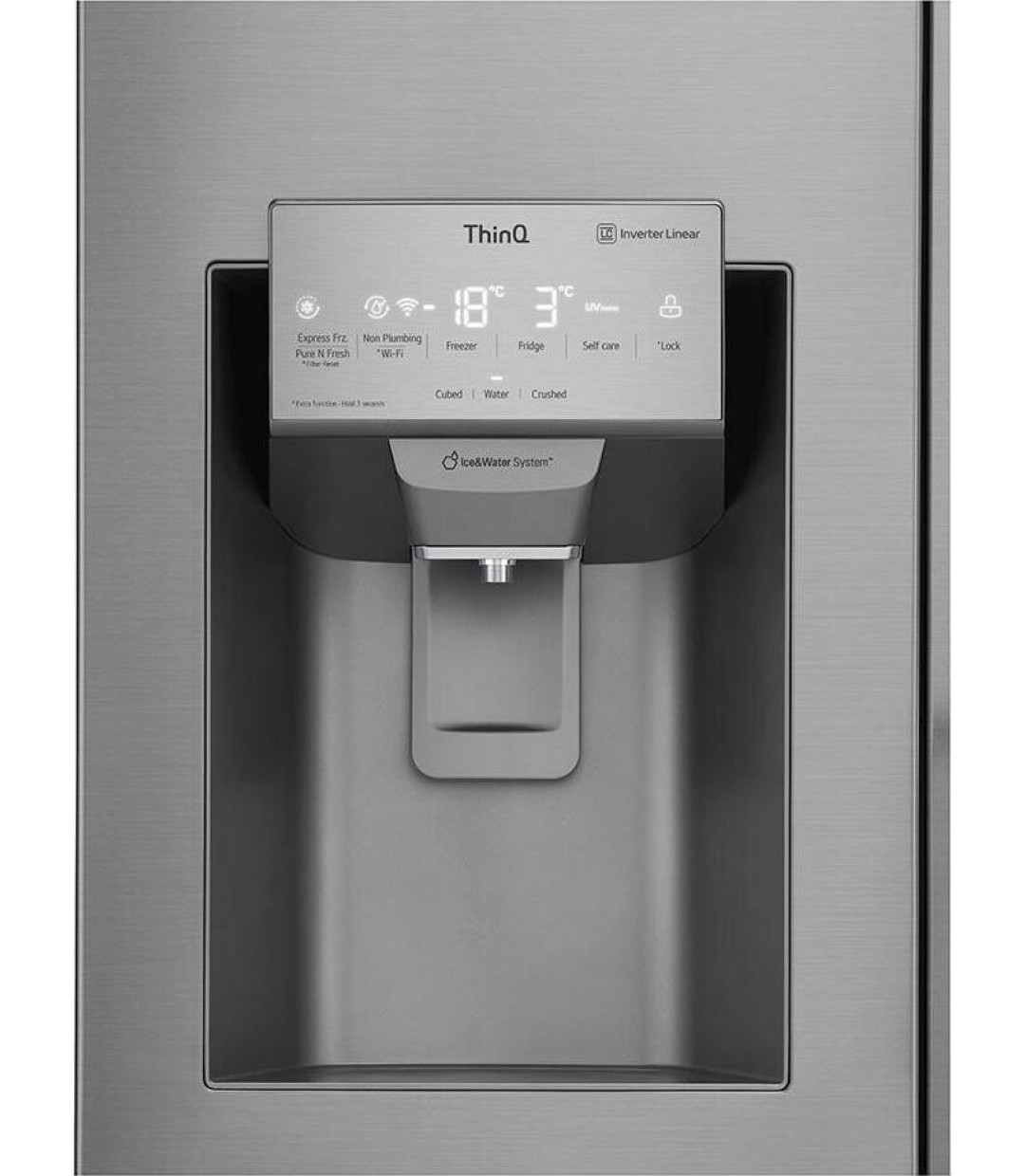 LG GML844PZAE Ψυγείο Ντουλάπα 506lt Total NoFrost Inox