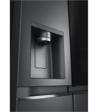 LG GSXV90MCDE Ψυγείο Ντουλάπα 635lt Total NoFrost Μαύρο 