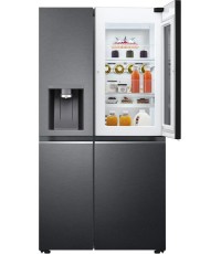 LG GSXV90MCDE Ψυγείο Ντουλάπα 635lt Total NoFrost Μαύρο 