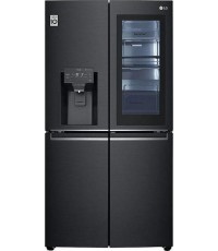 LG GMX945MC9F Ψυγείο Ντουλάπα 638lt Total NoFrost Μαύρο