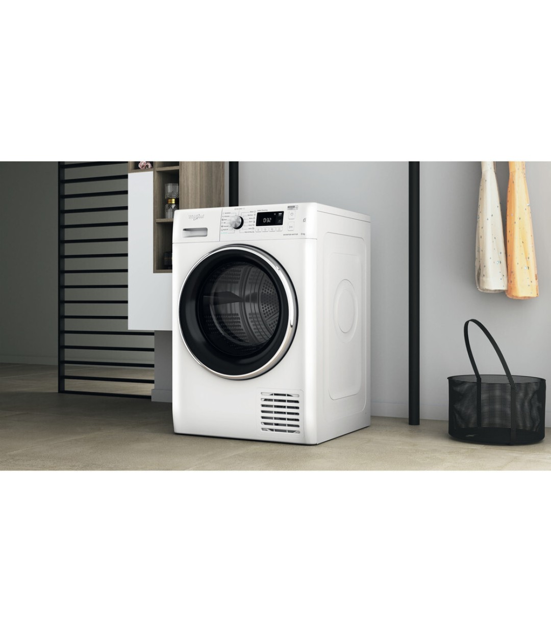 Whirlpool FFT M11 9X3BXY EE Στεγνωτήριο 9kg A+++ με Αντλία Θερμότητας Whirlpool FFT M11 9X3BXY EE Στεγνωτήριο 9kg A+++ με Αντλία Θερμότητας