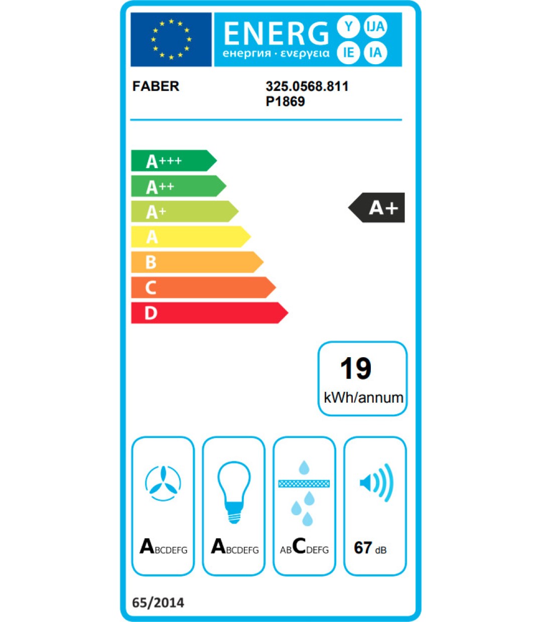 Faber TSPG X/BK A90 2LS Απορροφητήρας Καμινάδα 90cm Inox
