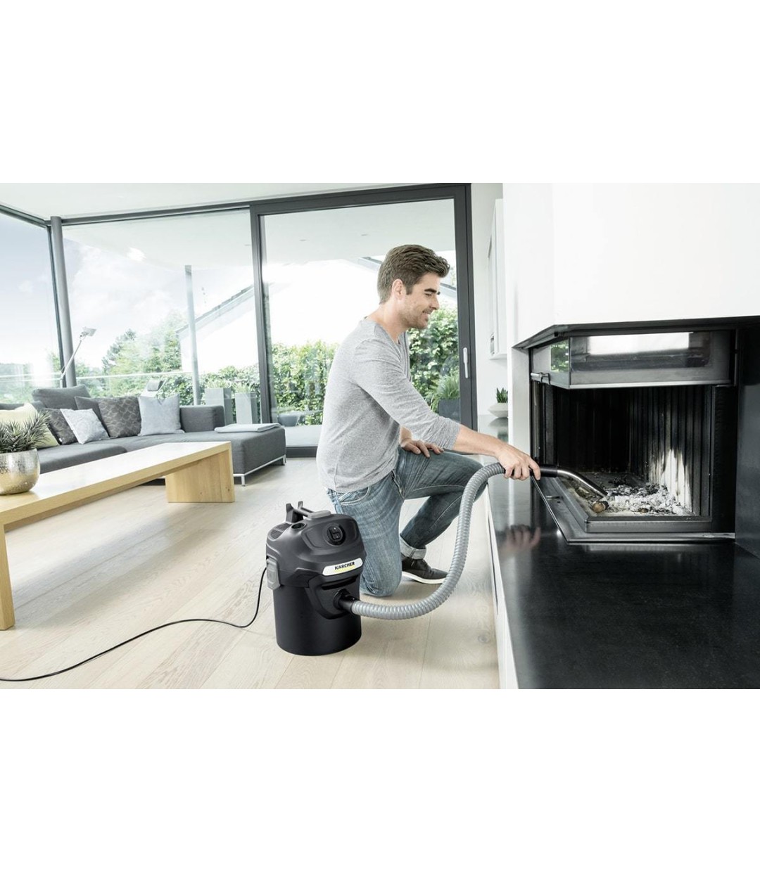 Karcher Ash Vacuum AD 2 Σκούπα Στάχτης 600W με Κάδο 14lt Karcher Ash Vacuum AD 2 Σκούπα Στάχτης 600W με Κάδο 14lt