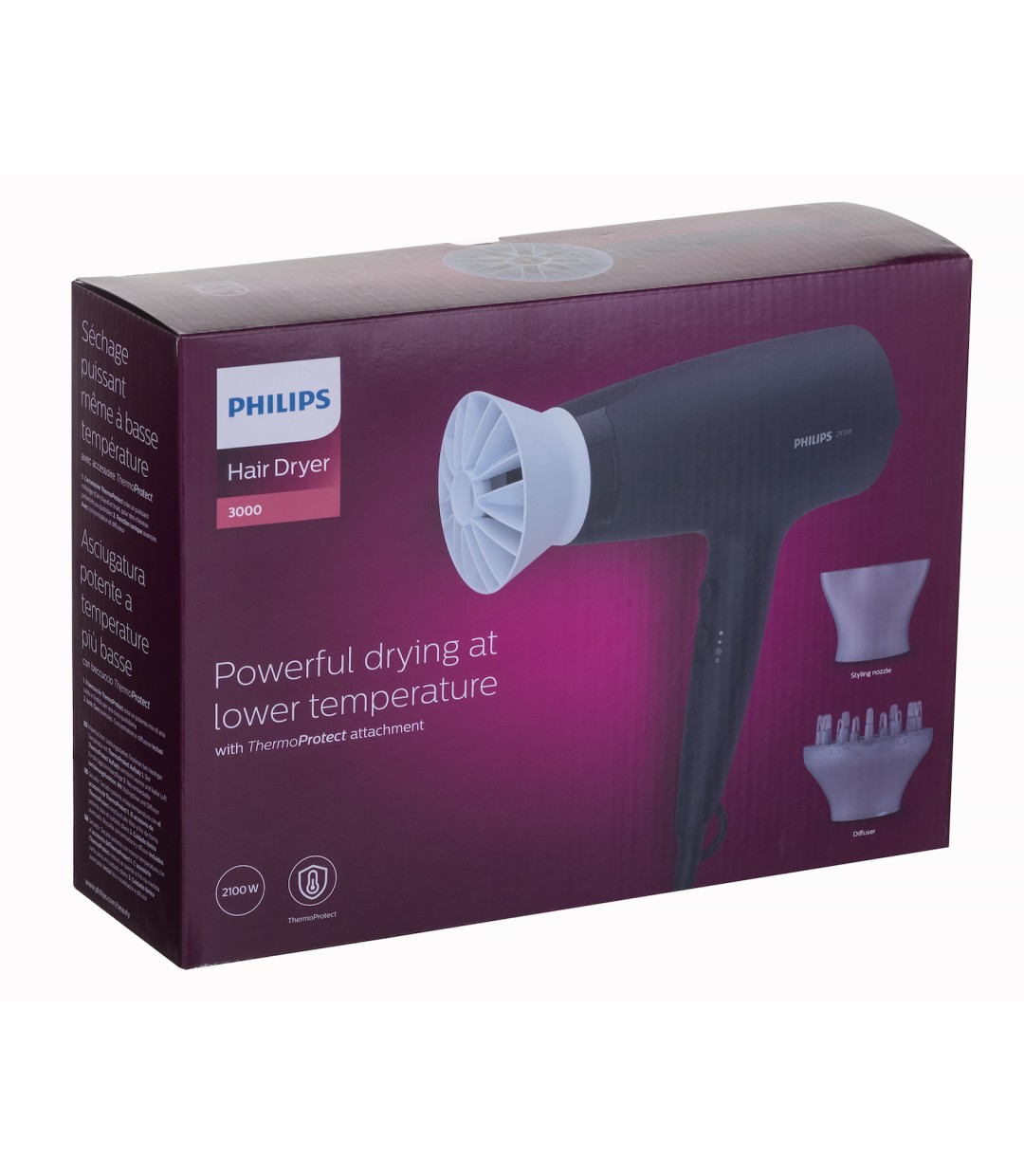 Philips Πιστολάκι Μαλλιών με Φυσούνα 2100W BHD360/20 Philips Πιστολάκι Μαλλιών με Φυσούνα 2100W BHD360/20