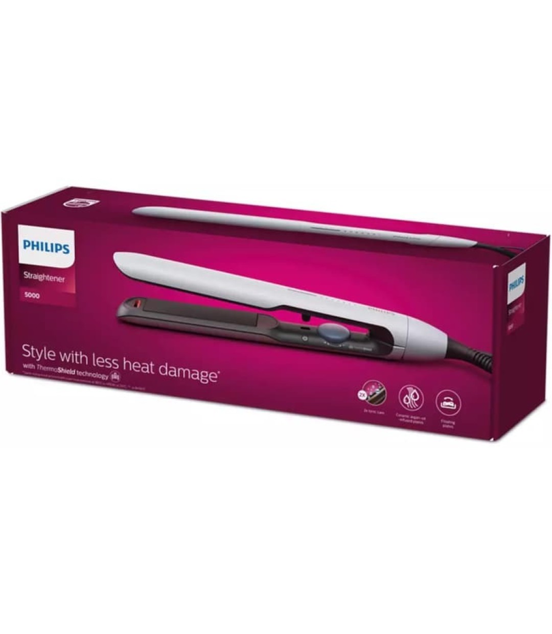 Philips BHS520/00 Πρέσα Μαλλιών με Κεραμικές Πλάκες Philips BHS520/00 Πρέσα Μαλλιών με Κεραμικές Πλάκες