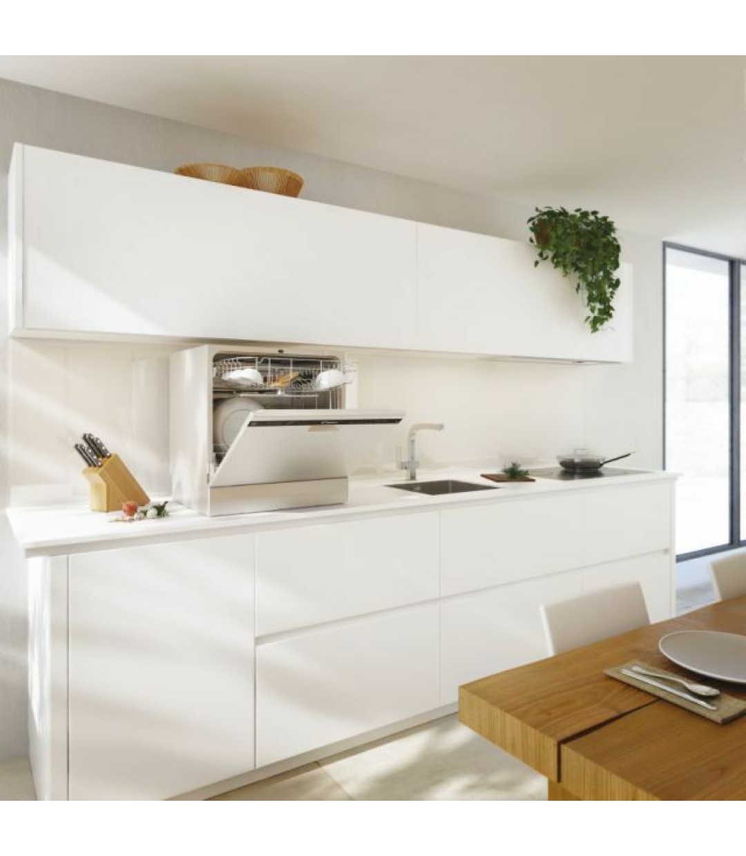 Candy CDCP 6 Πλυντήριο Πιάτων Πάγκου Π55xY43.8εκ. Λευκό