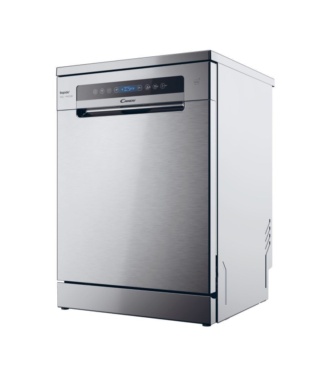 Candy CF 3C7F0X Ελεύθερο Πλυντήριο Πιάτων με Wi-Fi Inox