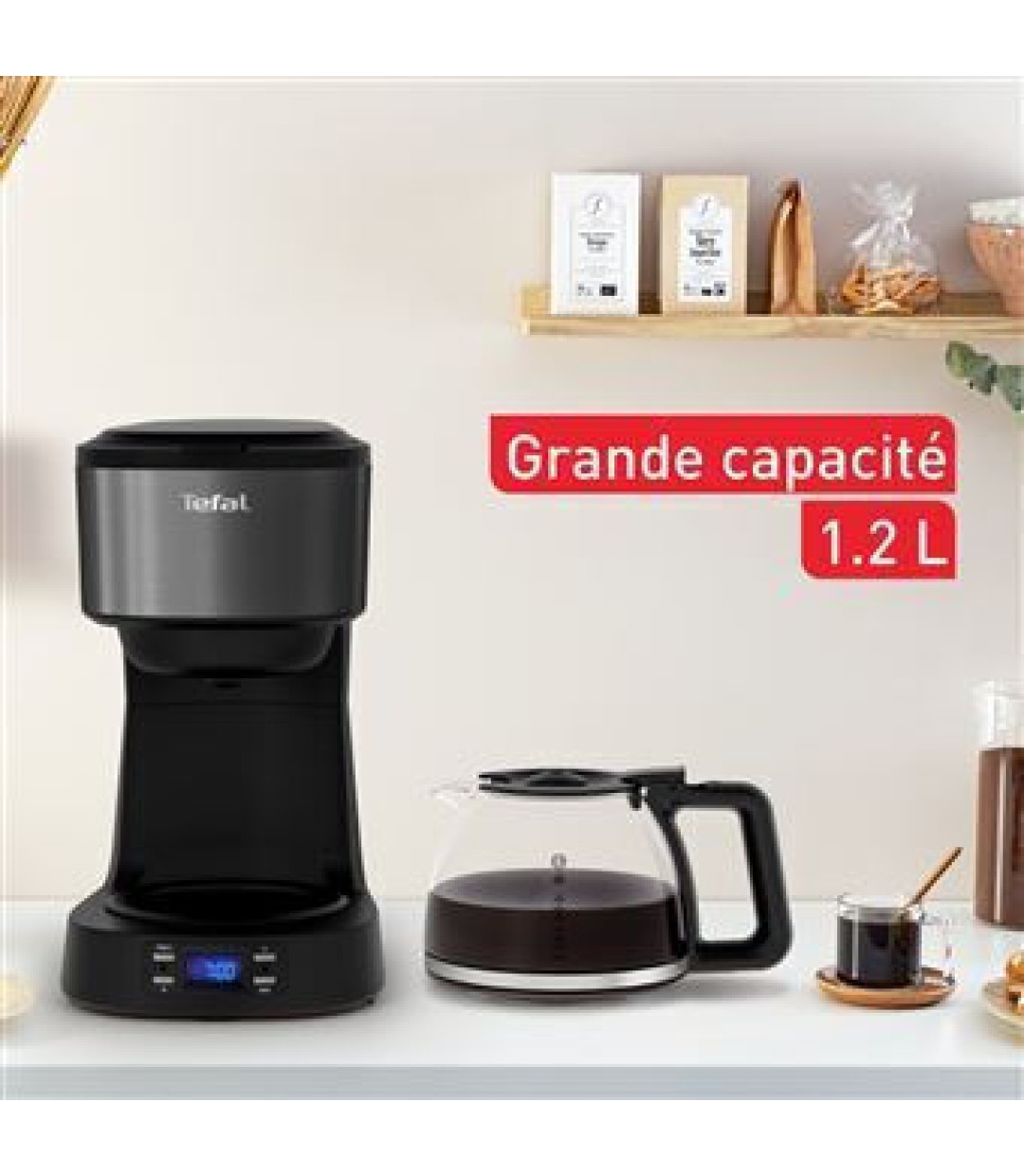 Tefal CM5208 Equinox Καφετιέρα Φίλτρου 900W