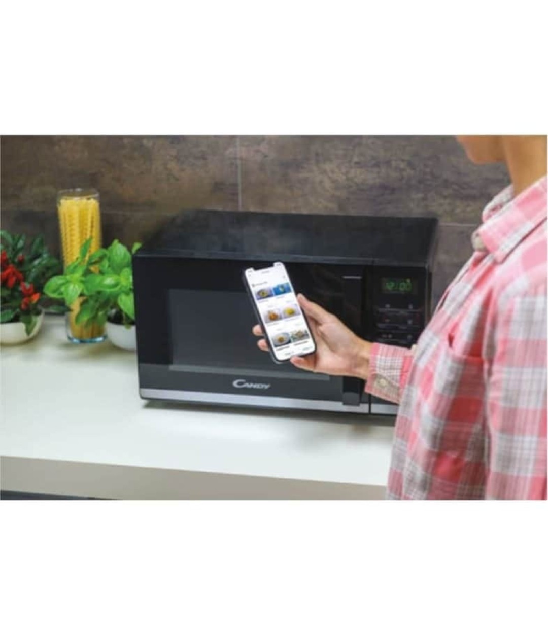 Candy CMGA25TNDB Φούρνος Μικροκυμάτων με Grill 25lt Μαύρος