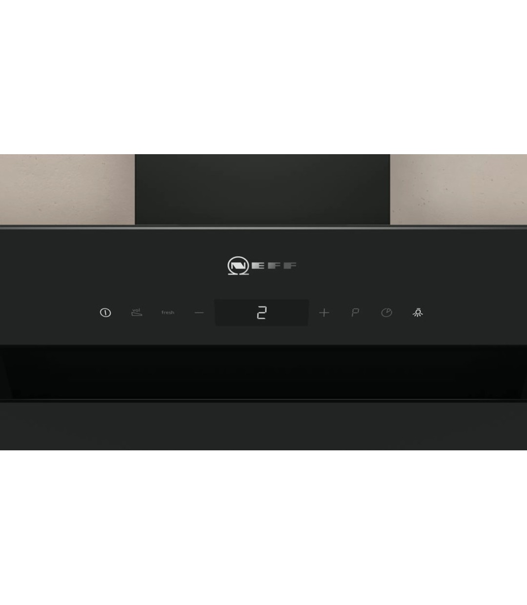 Neff D95IMW1G0 Απορροφητήρας Καμινάδα 90cm Μαύρος