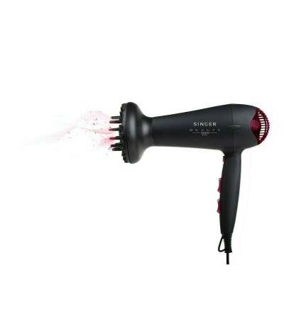 Singer Beauty Dc Ionic Επαγγελματικο Σεσουαρ Μαλλιων 2000 W