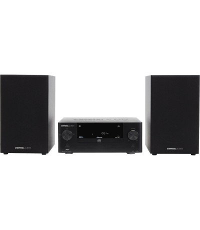 Crystal Audio Ηχοσύστημα 2.0 HBT-3 50W με CD 