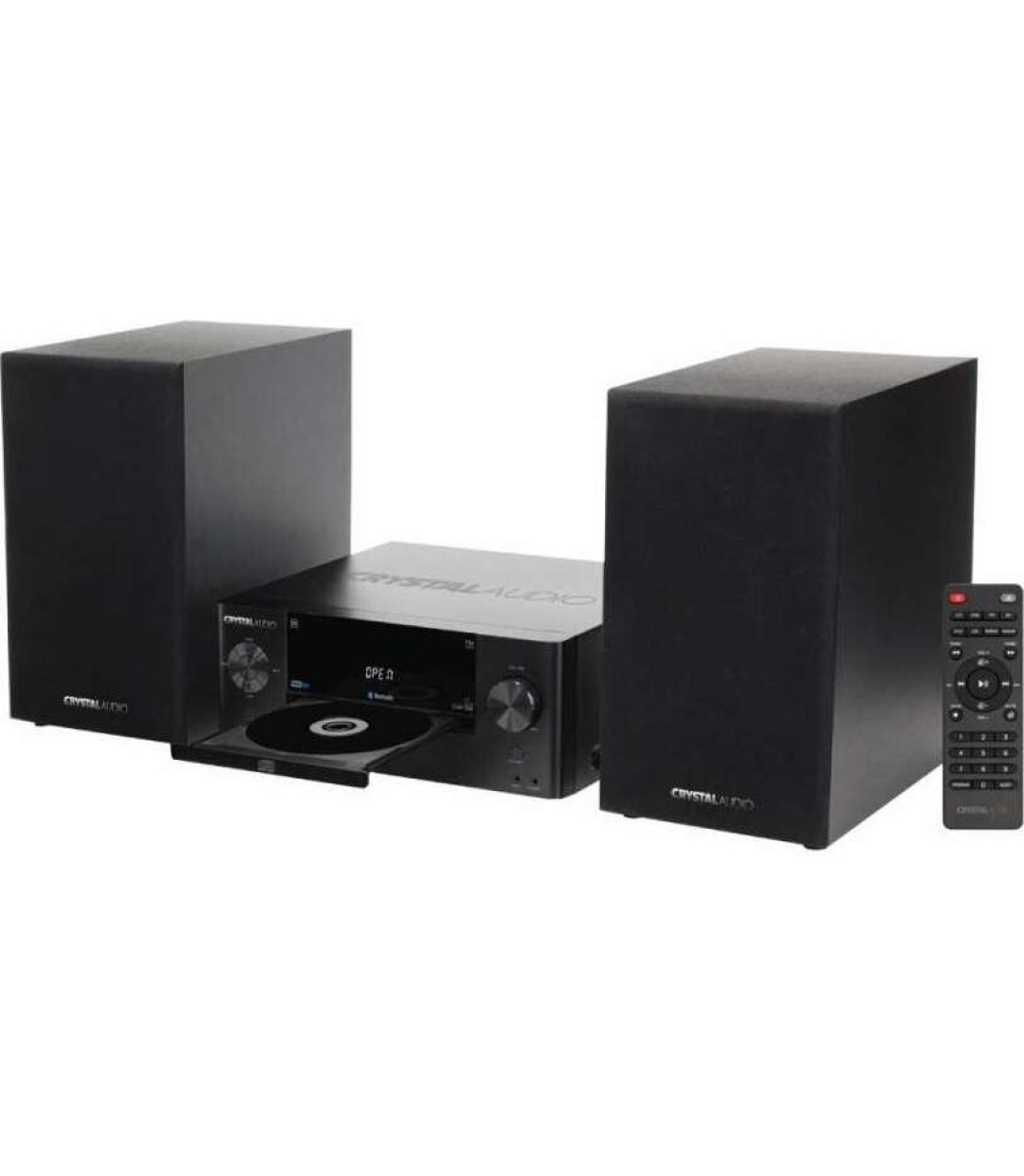 Crystal Audio Ηχοσύστημα 2.0 HBT-3 50W με CD 