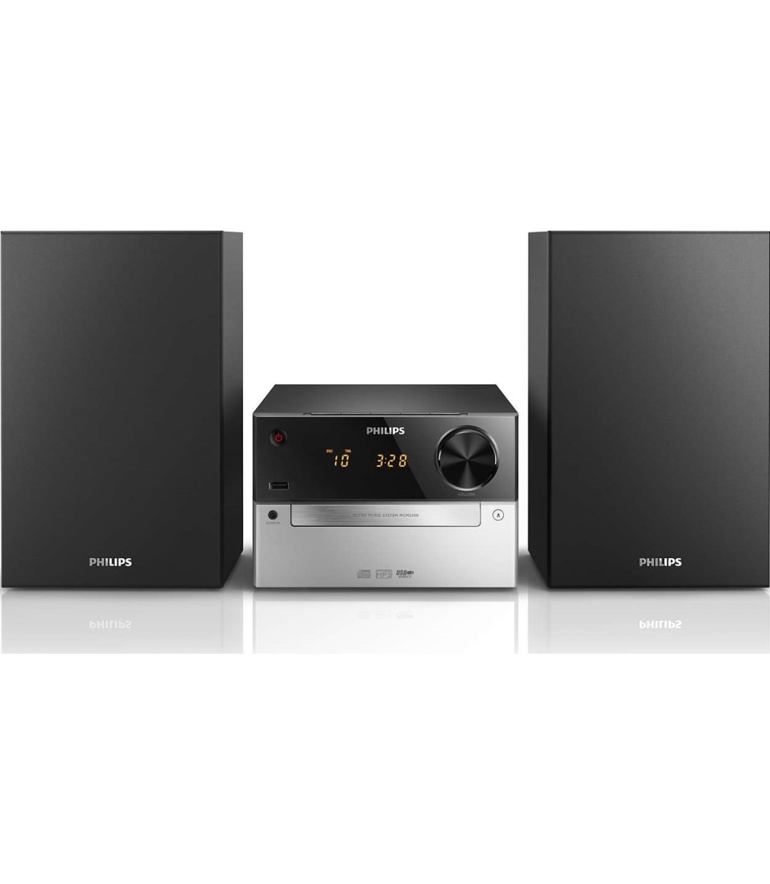 Philips Ηχοσύστημα 2.0 MCM2300 15W Philips Ηχοσύστημα 2.0 MCM2300 15W