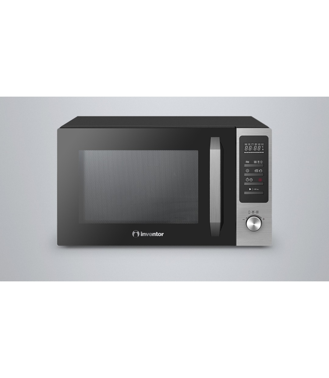 Inventor MWO-28L-BD Φούρνος Μικροκυμάτων με Grill 28lt Μαύρος