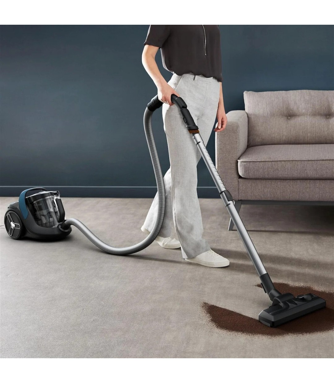 Rowenta RO7B11 Ηλεκτρική Σκούπα 900W με Κάδο 2.5lt Πράσινη Rowenta RO7B11 Ηλεκτρική Σκούπα 900W με Κάδο 2.5lt Πράσινη