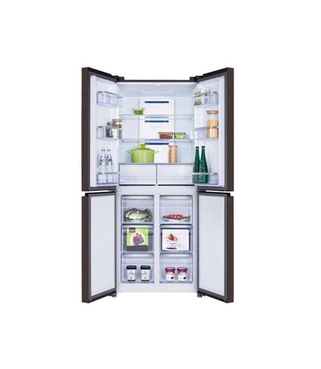 TCL RP470CXE0 Ψυγείο Ντουλάπα 470lt NoFrost Inox 