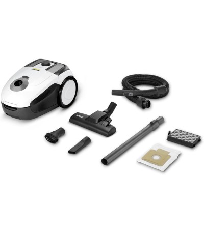 Karcher VC 2 Ηλεκτρική Σκούπα 700W με Σακούλα 2.8lt Λευκή