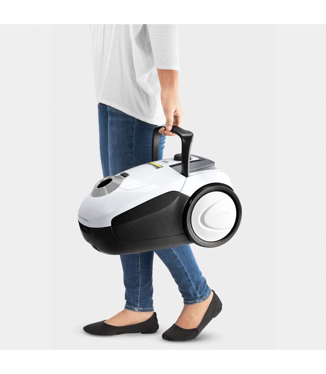 Karcher VC 2 Ηλεκτρική Σκούπα 700W με Σακούλα 2.8lt Λευκή Karcher VC 2 Ηλεκτρική Σκούπα 700W με Σακούλα 2.8lt Λευκή