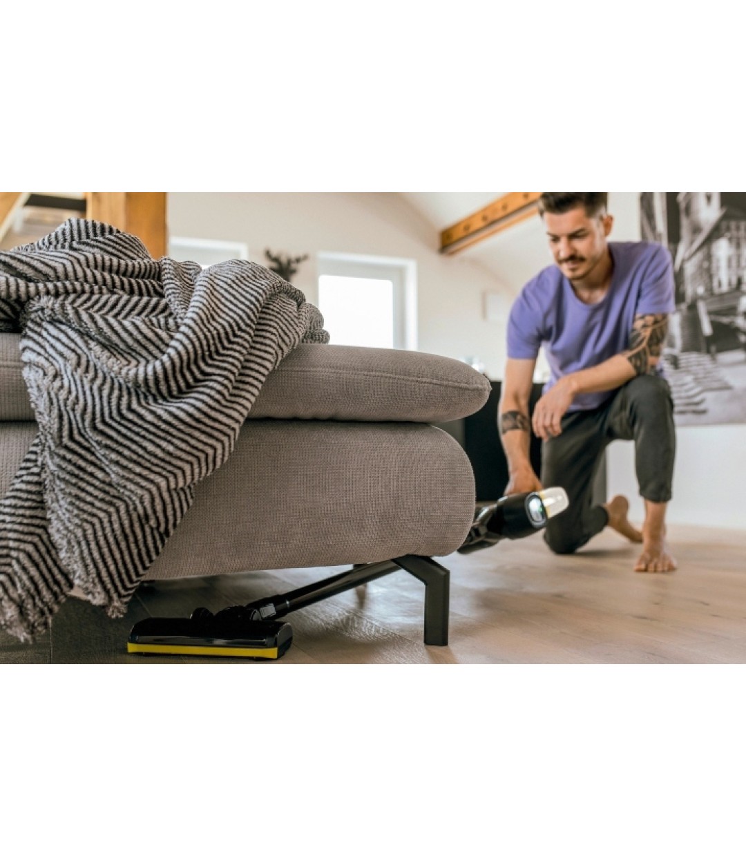 Karcher Vc 4 Cordless Myhome Επαν/μενη Σκούπα Stick 21.6V 