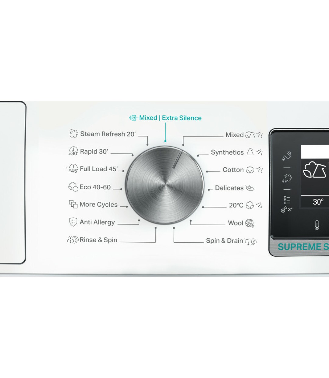 Whirlpool W8 W946WB EE Πλυντήριο Ρούχων 9kg  Whirlpool W8 W946WB EE Πλυντήριο Ρούχων 9kg