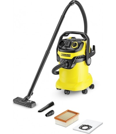 Karcher WD 5 Σκούπα Υγρών / Στερεών 1100W με Κάδο 25lt
