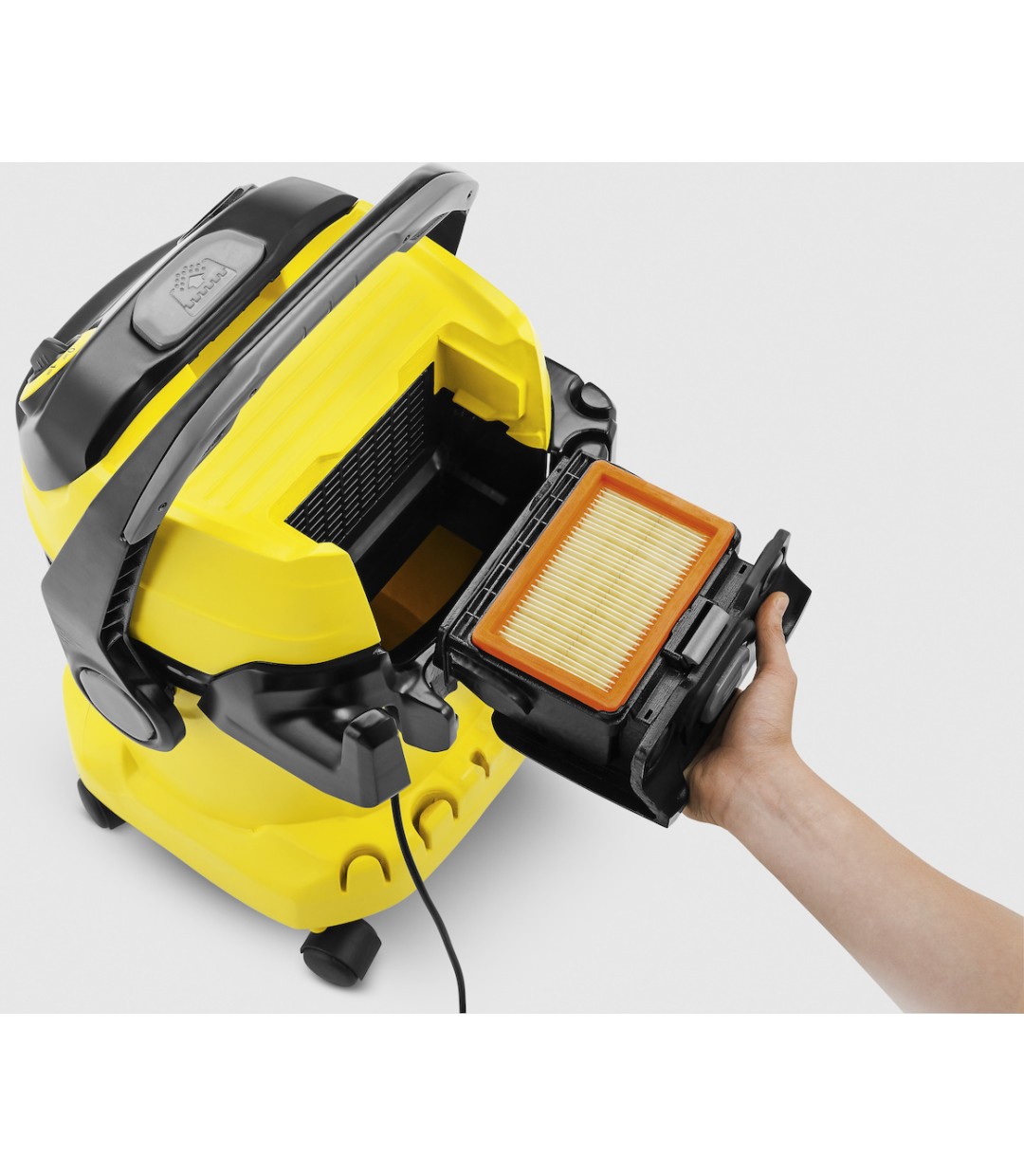 Karcher WD 5 Σκούπα Υγρών / Στερεών 1100W με Κάδο 25lt