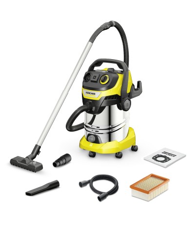 Karcher WD 6 P S V Σκούπα Υγρών / Στερεών 1300W με Κάδο 30lt