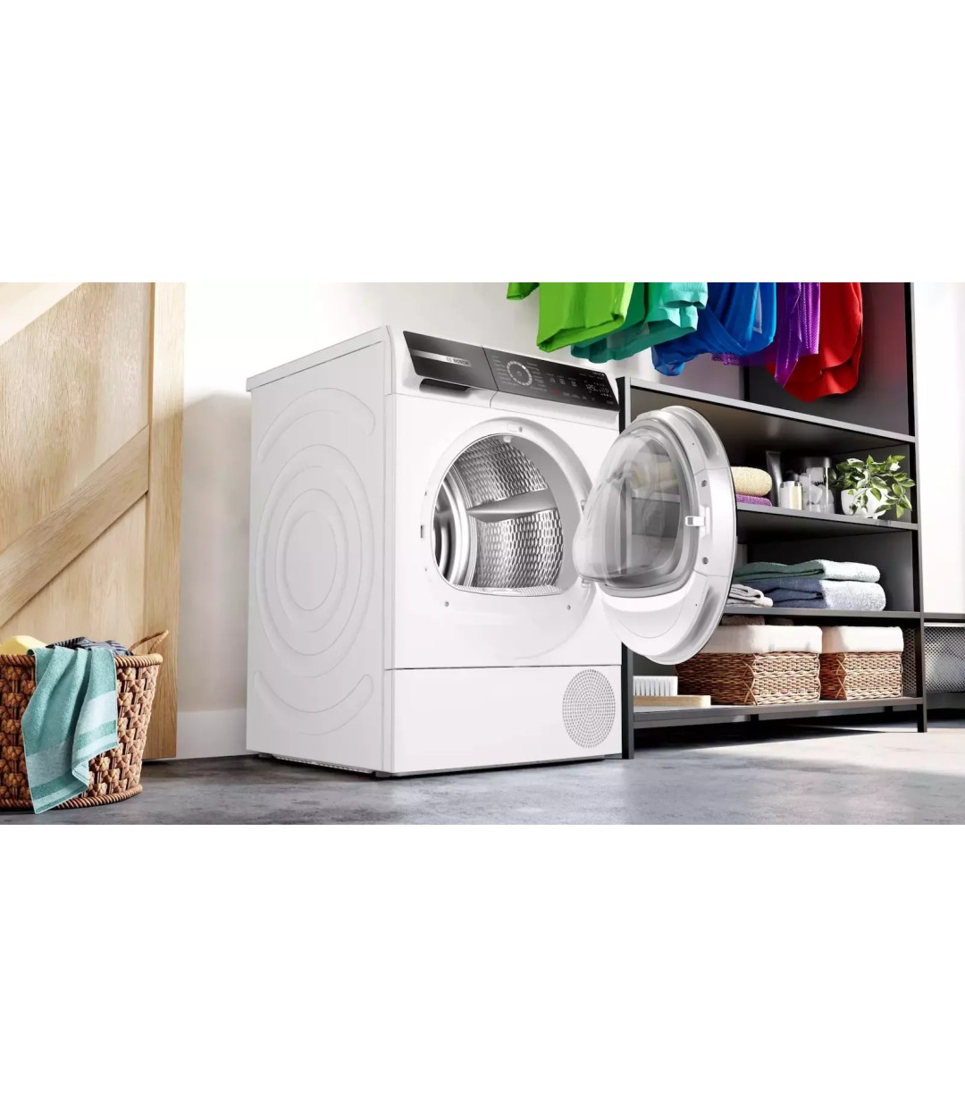 Bosch WQB245 B8 Στεγνωτήριο 9kg A+++ με Αντλία Θερμότητας