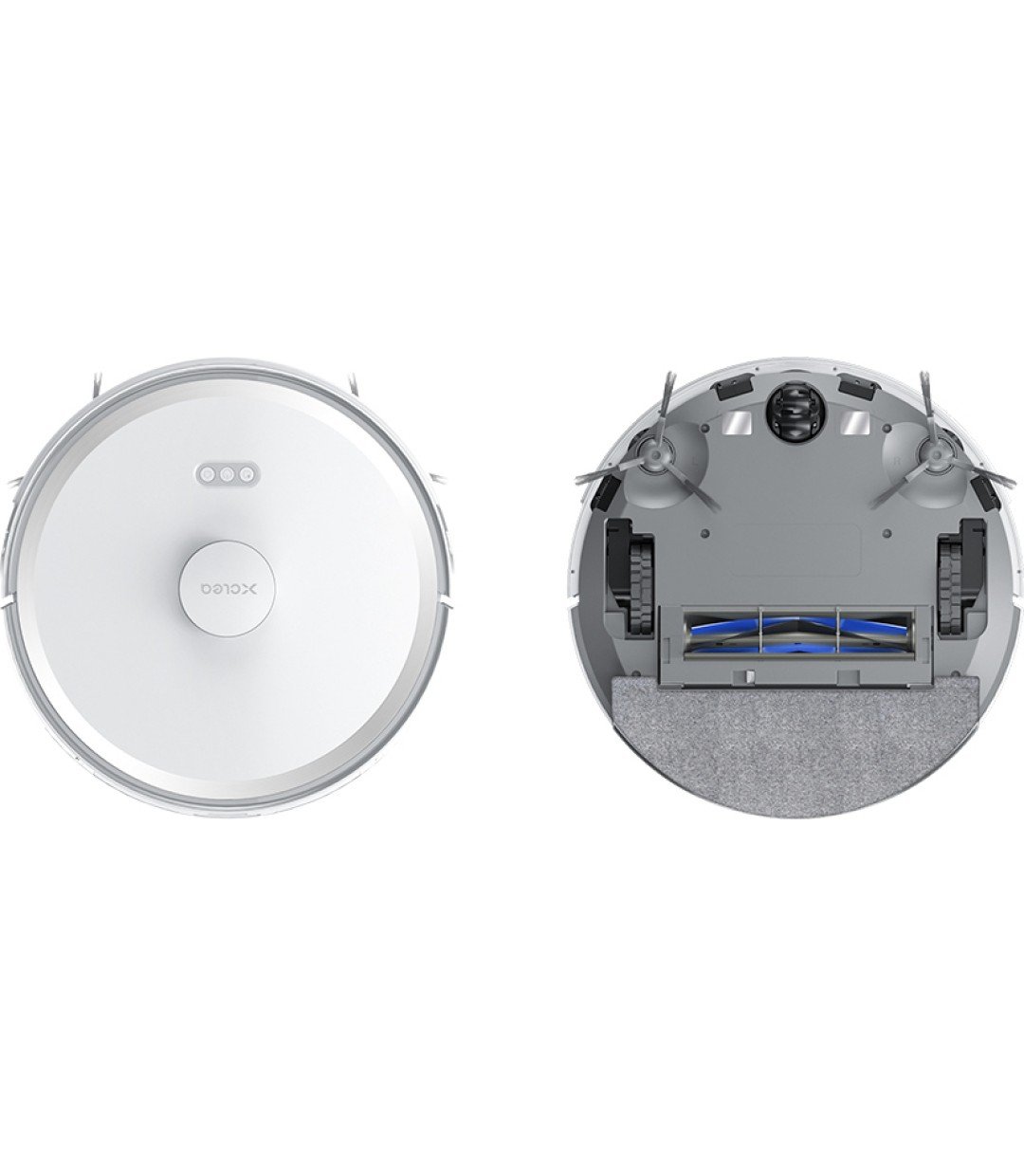 Xclea H30 Plus Σκούπα Ρομπότ και Wi-Fi Λευκή  