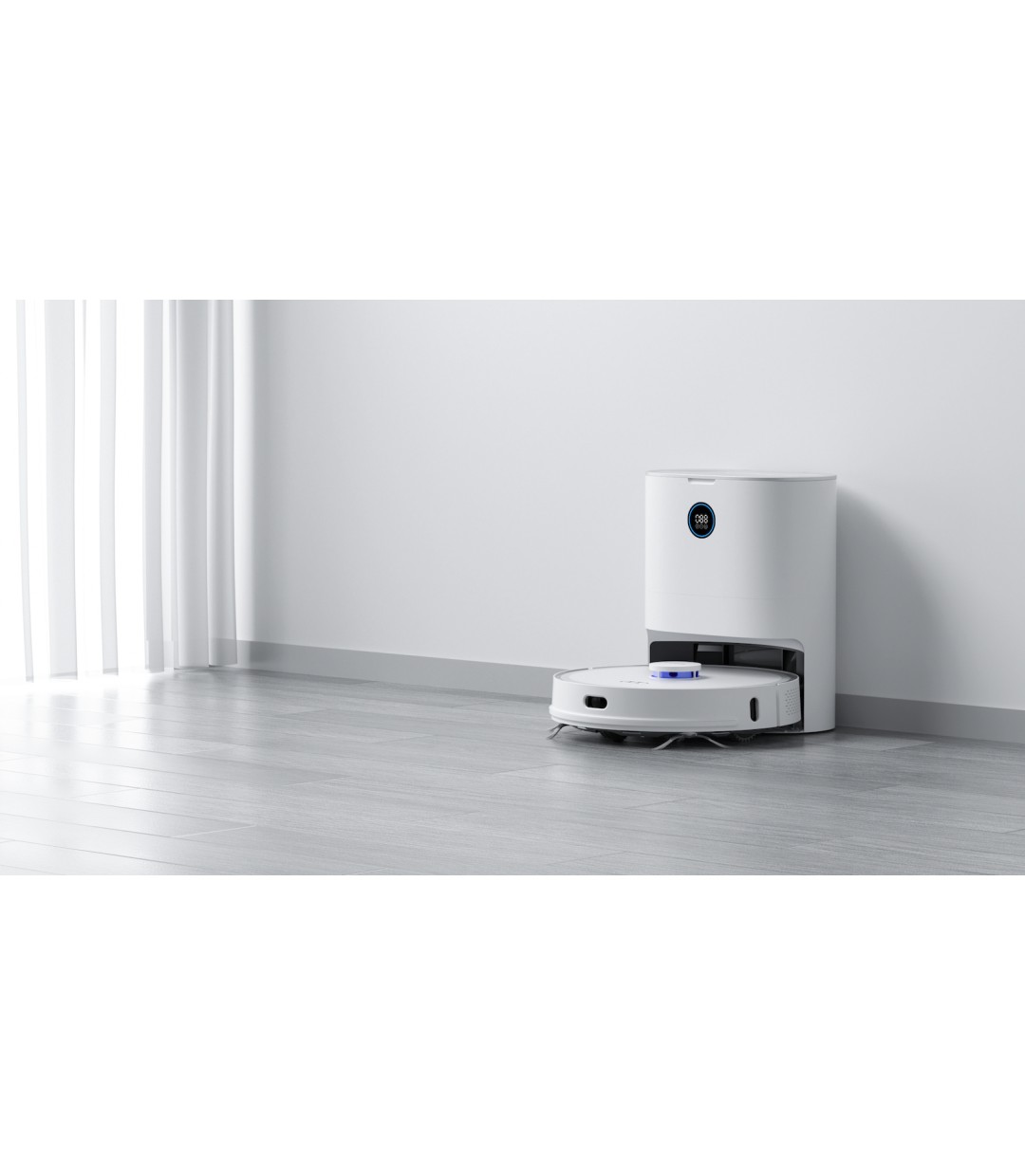 Xclea H30 Plus Σκούπα Ρομπότ και Wi-Fi Λευκή  