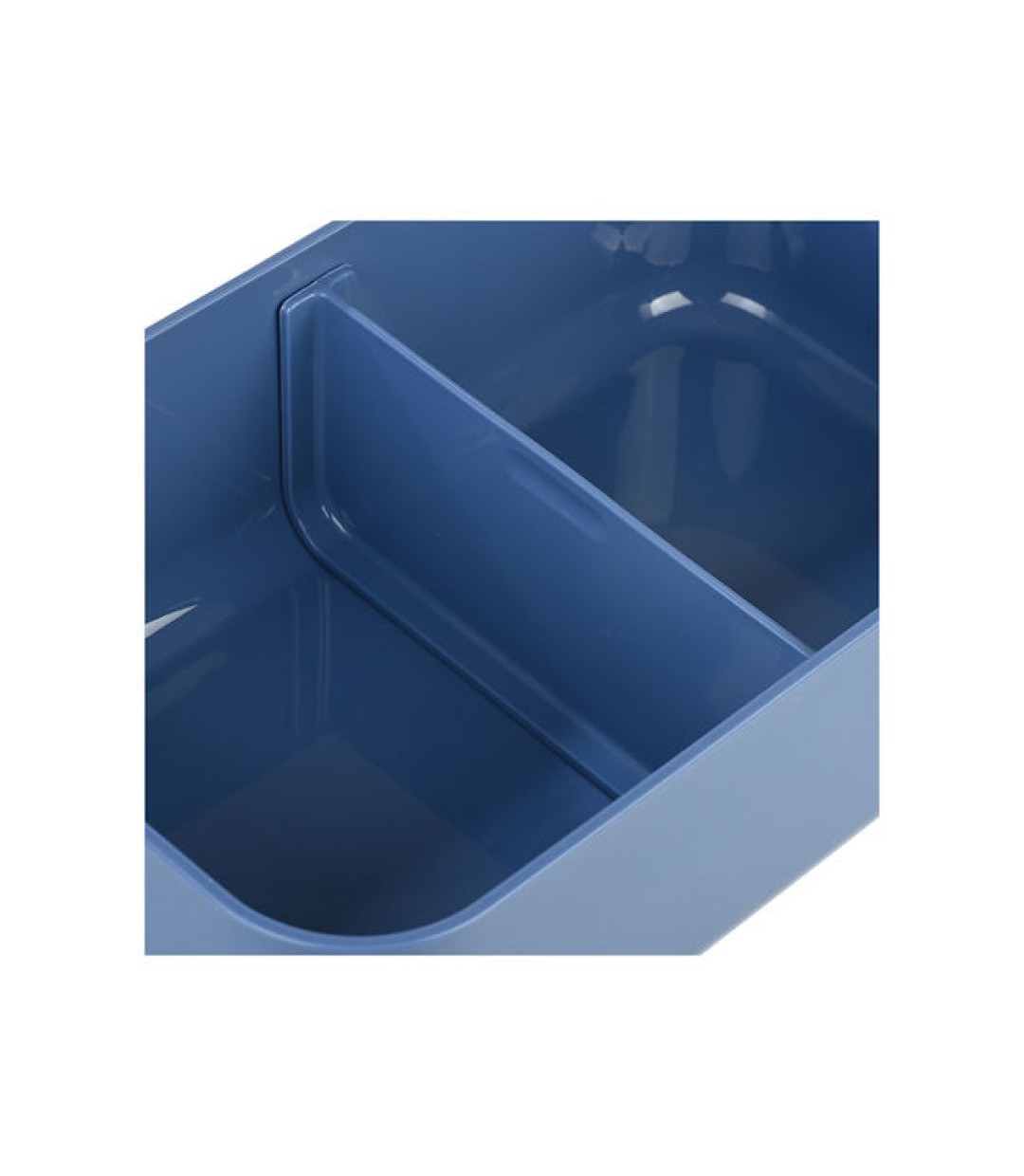 Estia Δοχείο Φαγητού Πλαστικό Μαύρο Κατάλληλο για Φούρνο Μικροκυμάτων 1000ml DENIM BLUE 01-19419