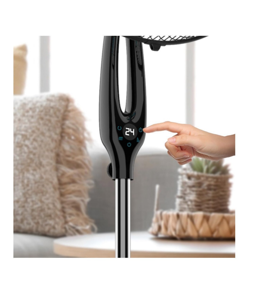 Ανεμιστήρας Ορθοστάτης με Τηλεχειριστήριο 45 W EnergySilence 560 Max Smart Cecotec CEC-08213 Ανεμιστήρας Ορθοστάτης με Τηλεχειριστήριο 45 W EnergySilence 560 Max Smart Cecotec CEC-08213