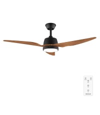 CECOTEC Energy Silence Aero 5250 Black Wood CEC-08493 Ανεμιστήρας Οροφής με Φως, Τηλεχειριστήριο, 62W, 122cm