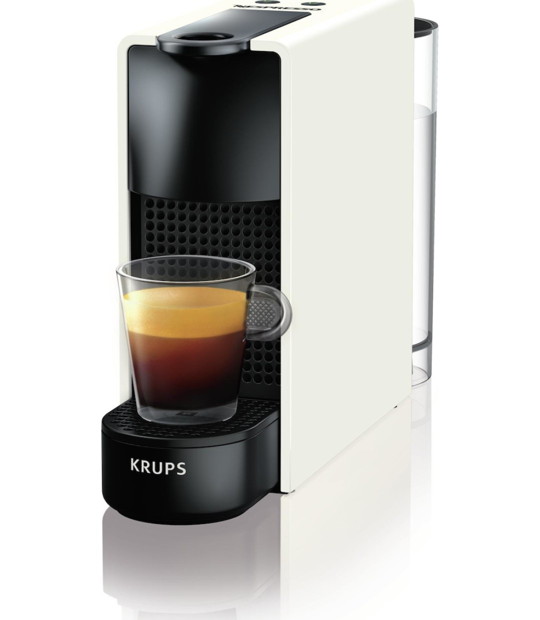 Krups Essenza Mini S XN1101V Καφετιέρα για Κάψουλες Nespresso Πίεσης 19bar White