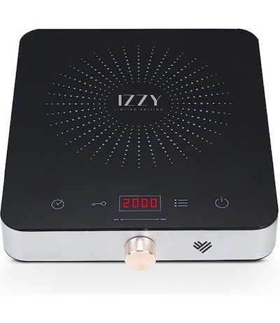 Izzy IZ-1201 Επιτραπέζια Εστία Επαγωγική Μονή Μαύρη 223840